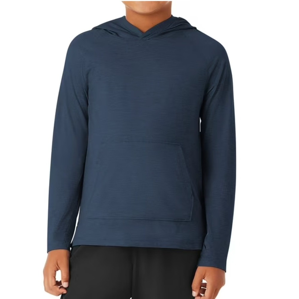 Members Mark Boys Favorite Soft Hoodie Navy Heather XXL 18 NWT MM241119